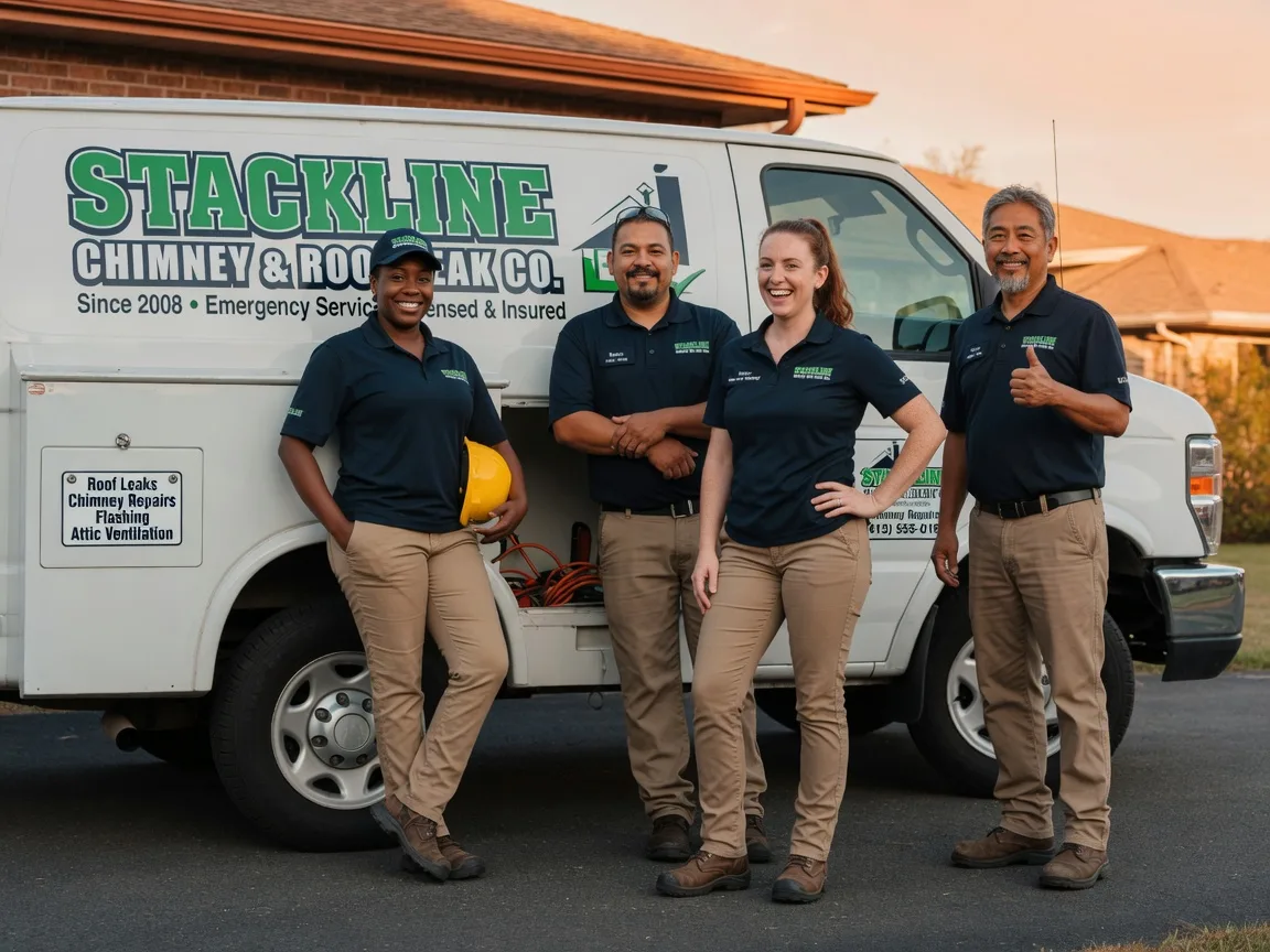 Chimney flashing repair company in Hammondsville, OH